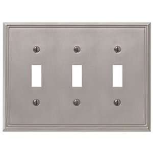   Creative Accents Brushed Nickel Wall Plate (3103BN): Home Improvement