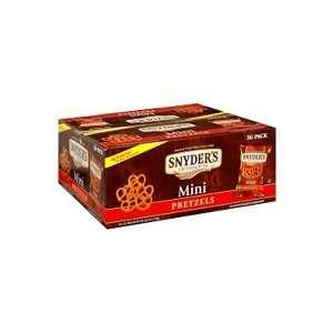 Snyders Mini Pretzels, 1.5 oz, 36 Count (Pack of 3)  