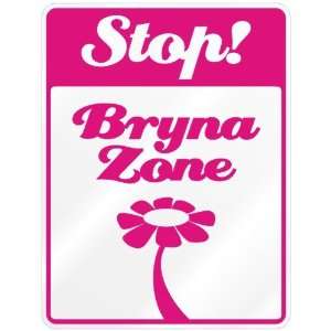  New  Stop  Bryna Zone  Parking Sign Name Kitchen 