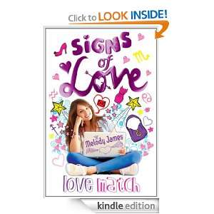 Signs of Love Love Match Melody James  Kindle Store