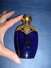 Avon Mesmerize Cobalt Blue Perfume Bottle  