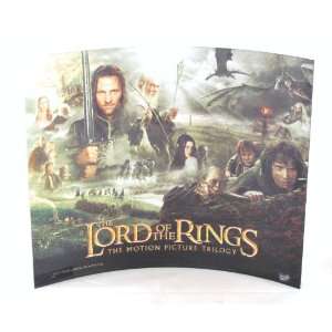 Lord Of The Rings MotionPicture Trilogy StarFire Print 12x10 Crystal 