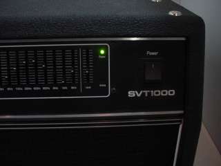   Bass Amplifier Head 1000Watts SVT 1000 SVT 1000 Excellent  