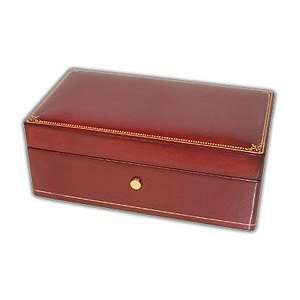   Reuge Leather Music Box with a Swiss 3.72 Note Movement MARK DOWN ITEM