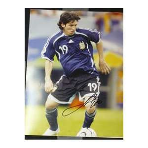  Lionel Messi(Leo) Autographed Soccer   Sports Memorabilia 