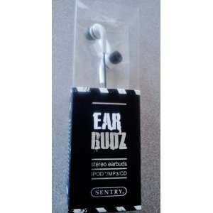  Ear Budz White/Black Stereo Earbuds Compatible with IPOD 