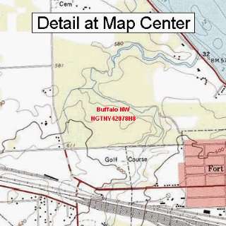   Map   Buffalo NW, New York (Folded/Waterproof)