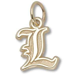  Louisville Cardinals 3/8in 14k L Pendant/14kt yellow gold 