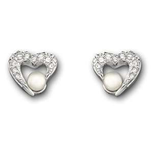  Swarovski Crystal Earring Studs with Pearls Everything 