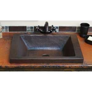   Copper Vessel Sink SRCP SC SVN 20. 20 x 13 x 4 Home Improvement