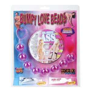  Bumpy Love Beads   Purple