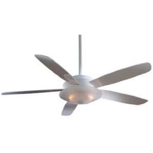  54 Minka Aire Airus White Ceiling Fan: Home Improvement