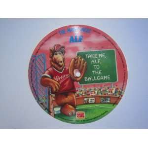  Alf, to the Ballgame   Cardboard Record, 1988 Burger King Promo Item