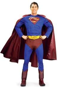 Supreme Edition Superman Costume licensed M L XL Large  