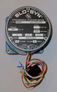 Superior Electric Slo Syn Drive Motor Type HS50 3VDC 4A  