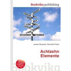  Achtzehn Elemente Ronald Cohn Jesse Russell Books