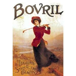  Bovril   For Health, Strength and Beauty   Poster (12x18 