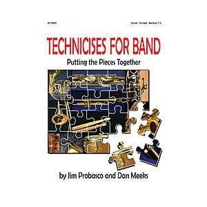  Technicises For Band Cornet/Trumpet/Bari TC Musical 