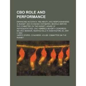  CBO role and performance: enhancing accuracy, reliability 