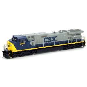  Athearn 78945 HO RTR C44 9W, CSX/YN2 #9001: Toys & Games