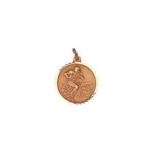  Sunray 1 1/4 Medal (Football Trophy )
