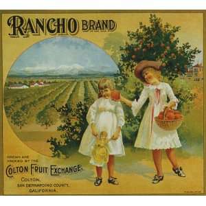  GIRLS CHILDREN ORANGE RANCHO SAN BERNARDINO CALIFORNIA 