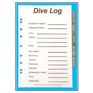  Trident Log Book Address Refill Pages