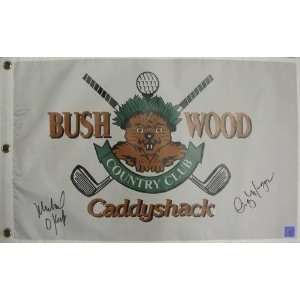 Cindy Morgan and Michael OKeefe Autographed/Hand Signed Caddyshack 