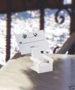 100 Mini Adirondack Beach Chair Placecard Wedding Favor  