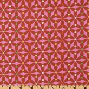  44 Wide Summersault Pinwheel Rose Fabric By The Yard 