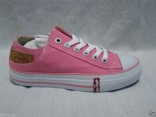 New Levis Buck Lo Pink Canvas Shoes for Women  