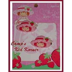  Strawberry Shortcake Shoe Lace Bow Ties: Toys & Games