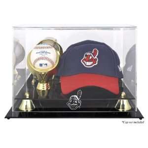  Cleveland Indians Acrylic Cap and Baseball Logo Display 