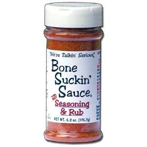  Bone Suckin Sauce Rib Rub HOT, 6.2oz. 