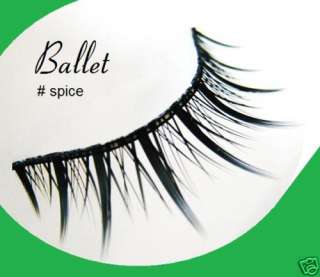 10 pairs ♥ Ballet false eyelashes fake lashes # SPICE  