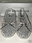Jelly Stone Sandals Womens Shoes Clear Size 6 to 12 New