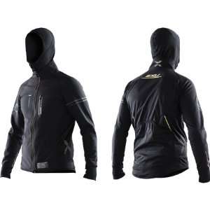  2XU XC1 Sub Zero Jacket   Mens Black/Gold, L Sports 