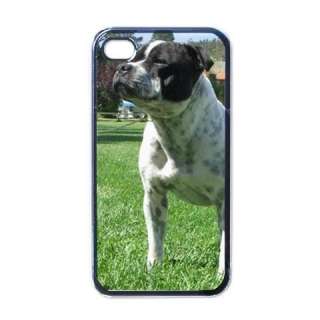 Pit Bull Terrier Puppy Dog Black Case for iphone 4  