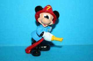 Disney Bully pvc figure Mickey Mouse FIREFIGHTER new  