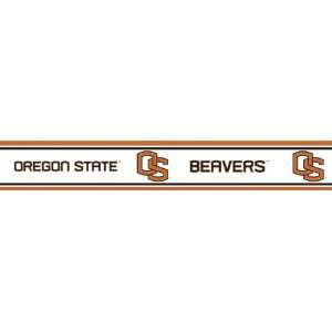   ORST Oregon State Beavers Licensed Peel N Stick Border: Toys & Games