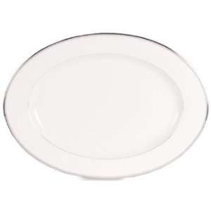  Mikasa Gothic Platinum Oval PLatter 14 Kitchen & Dining