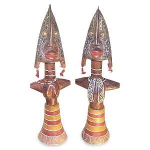  Karime Harvest Dolls II, statuettes (pair): Home 