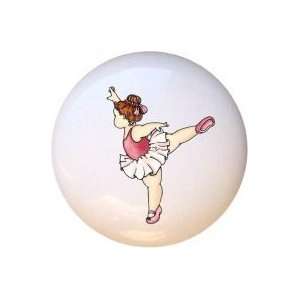  Ballet Ballerina Girl Style2 Drawer Pull Knob: Home 
