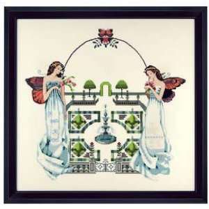   Spring Topiary Garden Counted Cross Stitch Chart