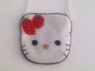 Kitty Cat w/Strawberries Beaded Satin Lined Purse!  