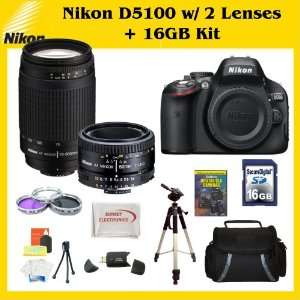Digital SLR Camera with Sigma 70 300mm f/4 5.6 Lens and Nikon 50mm f/1 