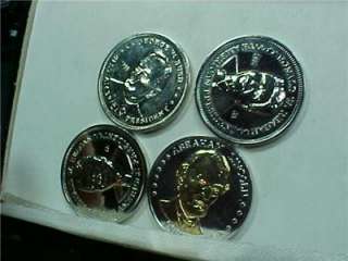   Historic Mint President Coins Reagan FDR Lincoln Washington JFK Bush
