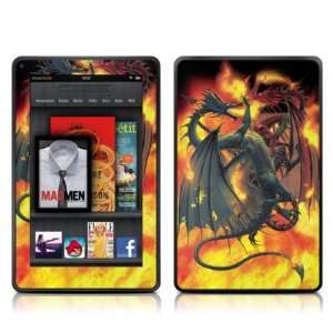  Fire Skin (High Gloss Finish)   Dragon Wars: MP3 Players & Accessories