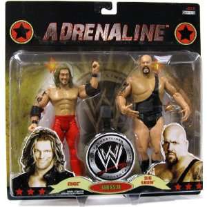   Wrestling Adrenaline Series 38 Action Figure 2 Pack Edge & Big Show