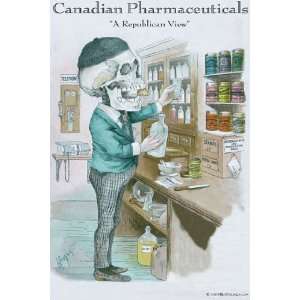  Canadian Pharmaceuticals 44X66 Canvas: Home & Kitchen